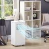 HOMCOM 8,000 BTU Portable Air Conditioner Evaporative Cooler, White