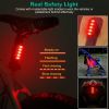 Bicycle Light Sets USB Rechargeable Bike Headlight Waterproof LED Bicycle Front Light Taillight 2 Kit