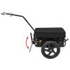 Bike Cargo Trailer/Hand Wagon Black 15 gal