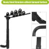 Bike Rack for Car 1-4 Bike Hitch Mount Bicycle Rack for SUV with 2-Inch Receiver, Rubber Lock & Sleek Pad